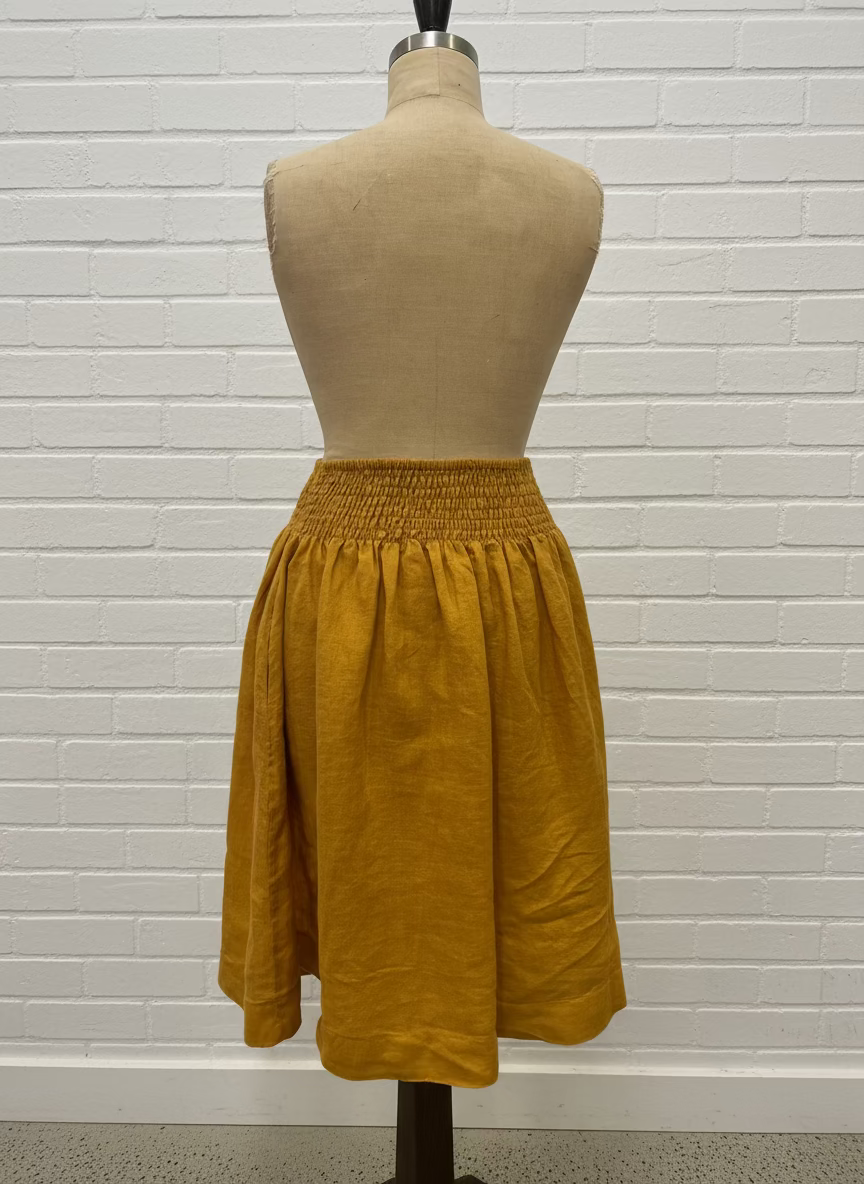 Frockk - Lola Skirt. Tumeric.