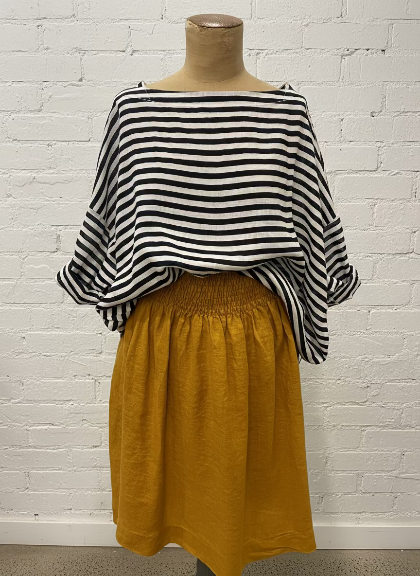 Frockk - Lola Skirt. Tumeric.