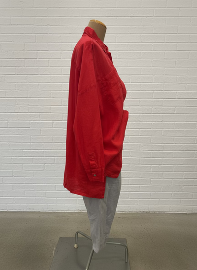 Frockk - Aiden Shirt. Summer Red.