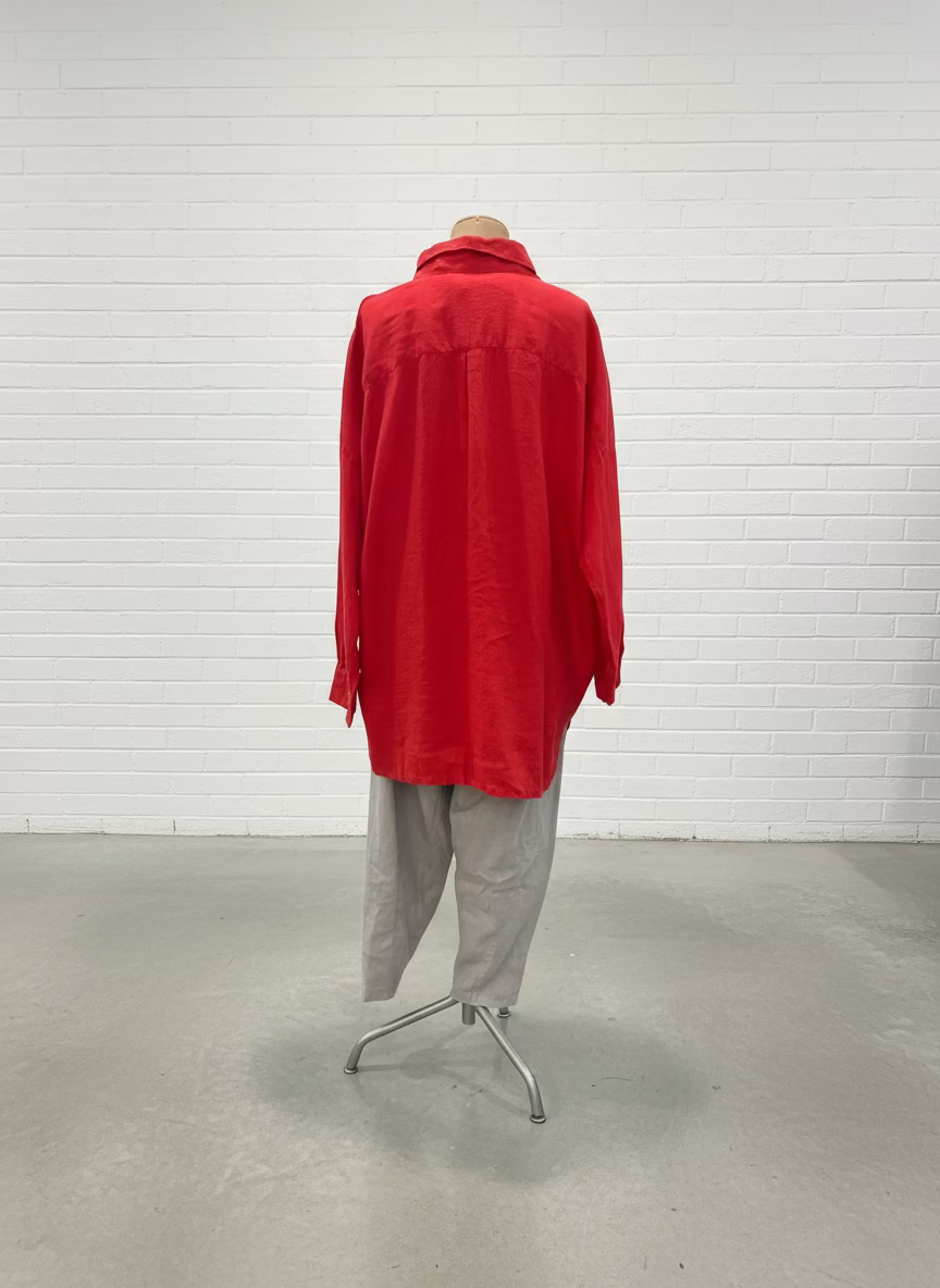 Frockk - Aiden Shirt. Summer Red.