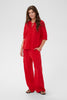 CREAM - CRBeliis Lace Blouse. High Risk Red.
