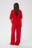 CREAM - CRBeliis Lace Blouse. High Risk Red.