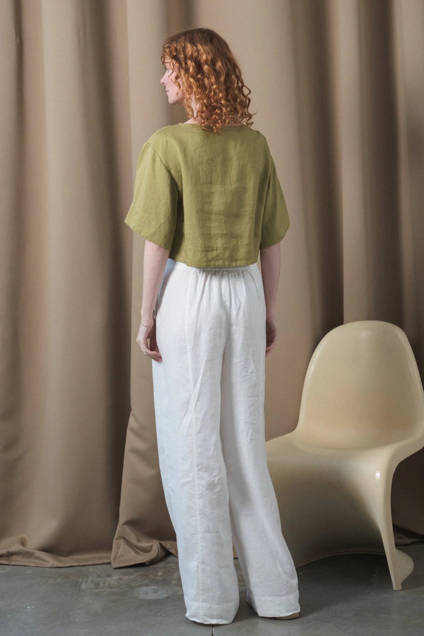 Lilly Pilly - Maya Top. Olive.