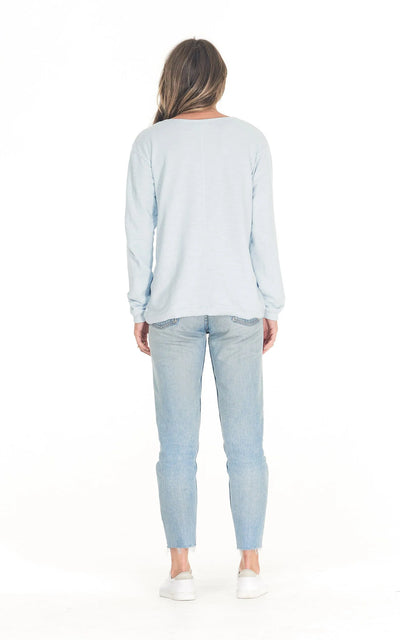 Cle - Lucy Sweater. Ice Blue.