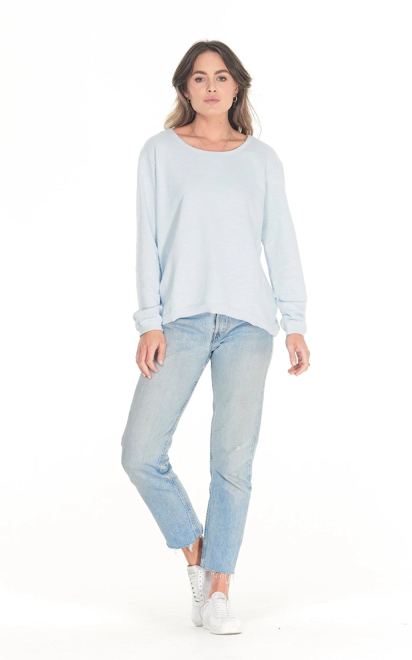 Cle - Lucy Sweater. Ice Blue.