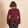 Megan Salmon - Highland Jacket. Red.