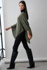 Mia Fratino - Mia Poncho. Military.