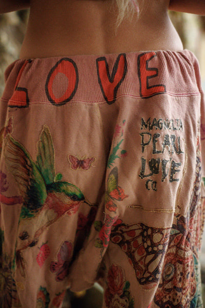 Magnolia Pearl - Applique La Jolla Joggers. Sunfaded Acai.