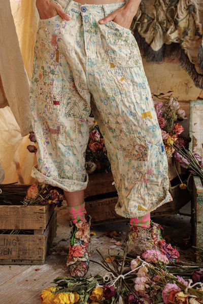 Magnolia Pearl - Clover Dani Blues Pants. Cottonwood.