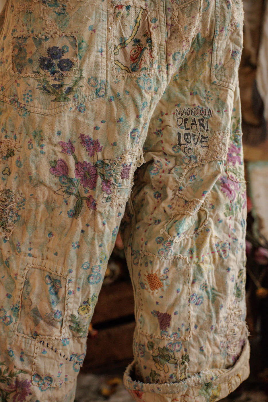 Magnolia Pearl - Clover Dani Blues Pants. Cottonwood.