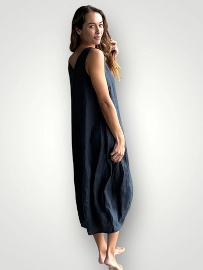 Frockk  - Amber Dress. Charcoal.