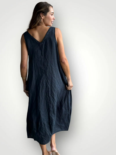 Frockk  - Amber Dress. Charcoal.