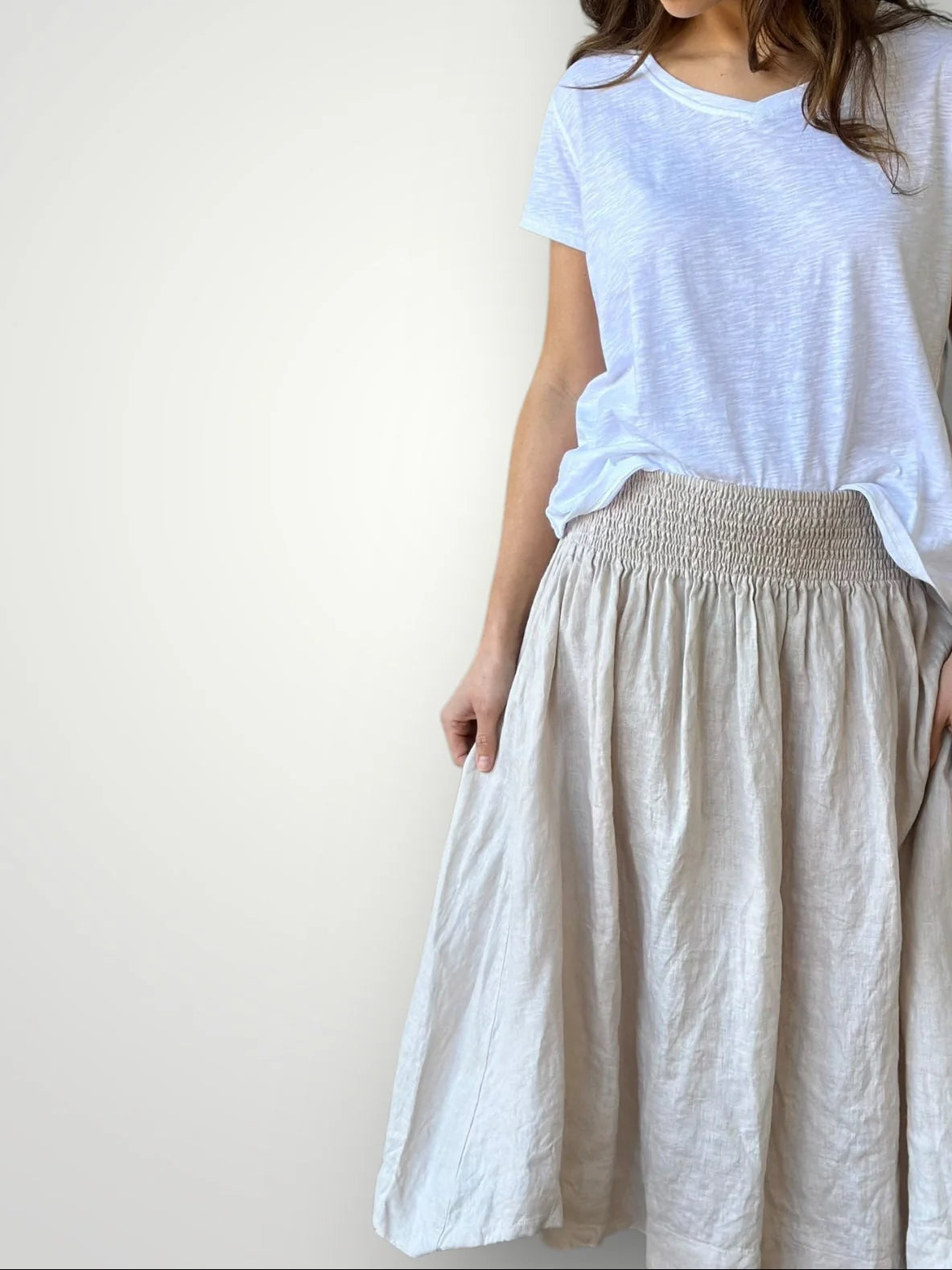 Frockk - Lola Skirt. Natural.
