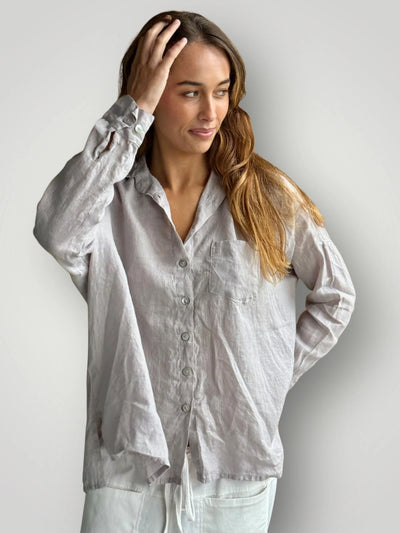 Frockk - Rosie Shirt. Pewter.