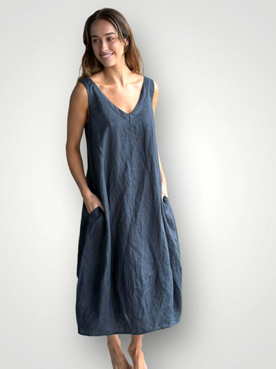 Frockk  - Amber Dress. Charcoal.