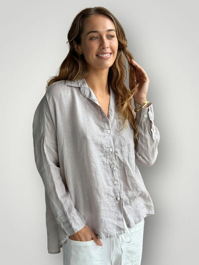 Frockk - Rosie Shirt. Pewter.