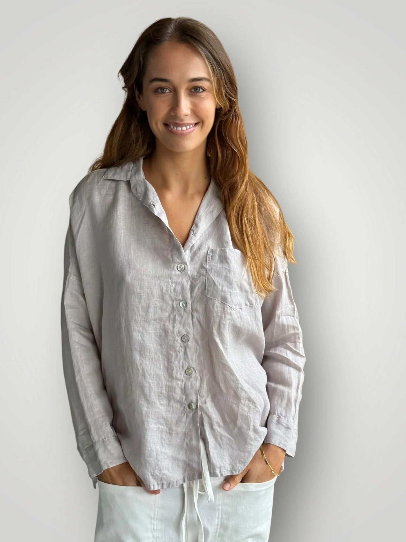 Frockk - Rosie Shirt. Pewter.