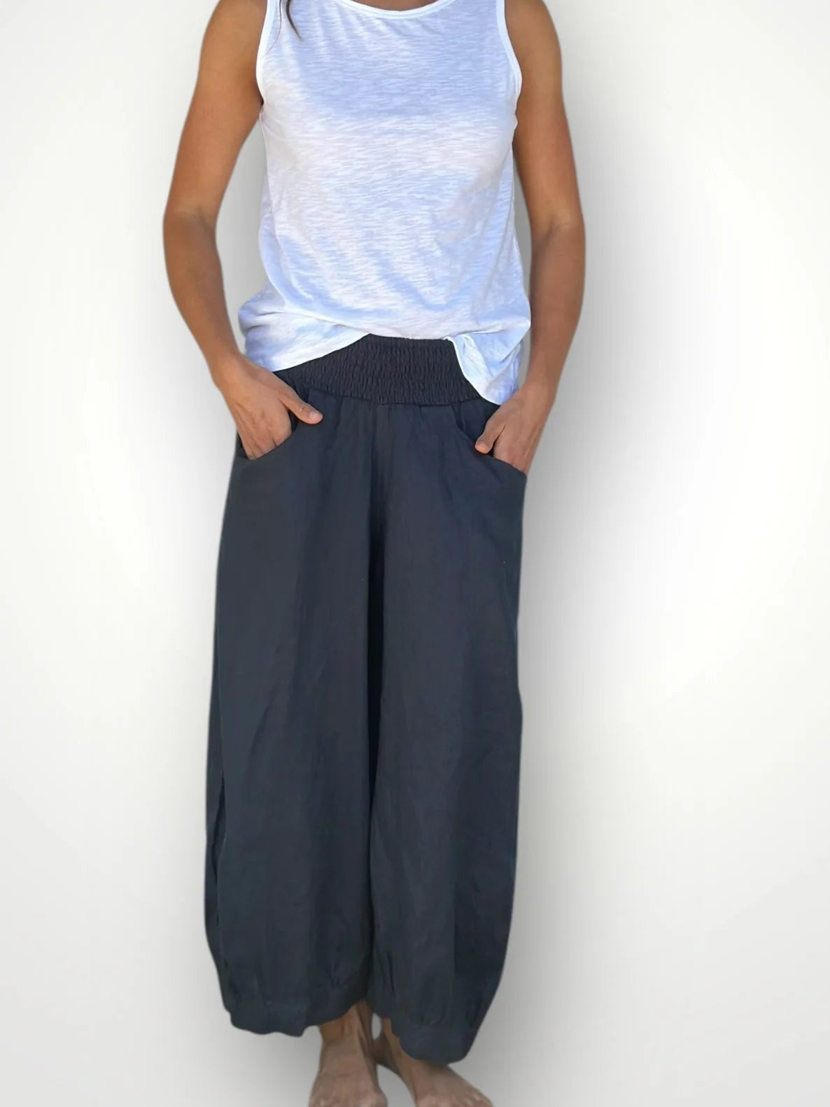 Frockk - Jackie Pant. Charcoal.