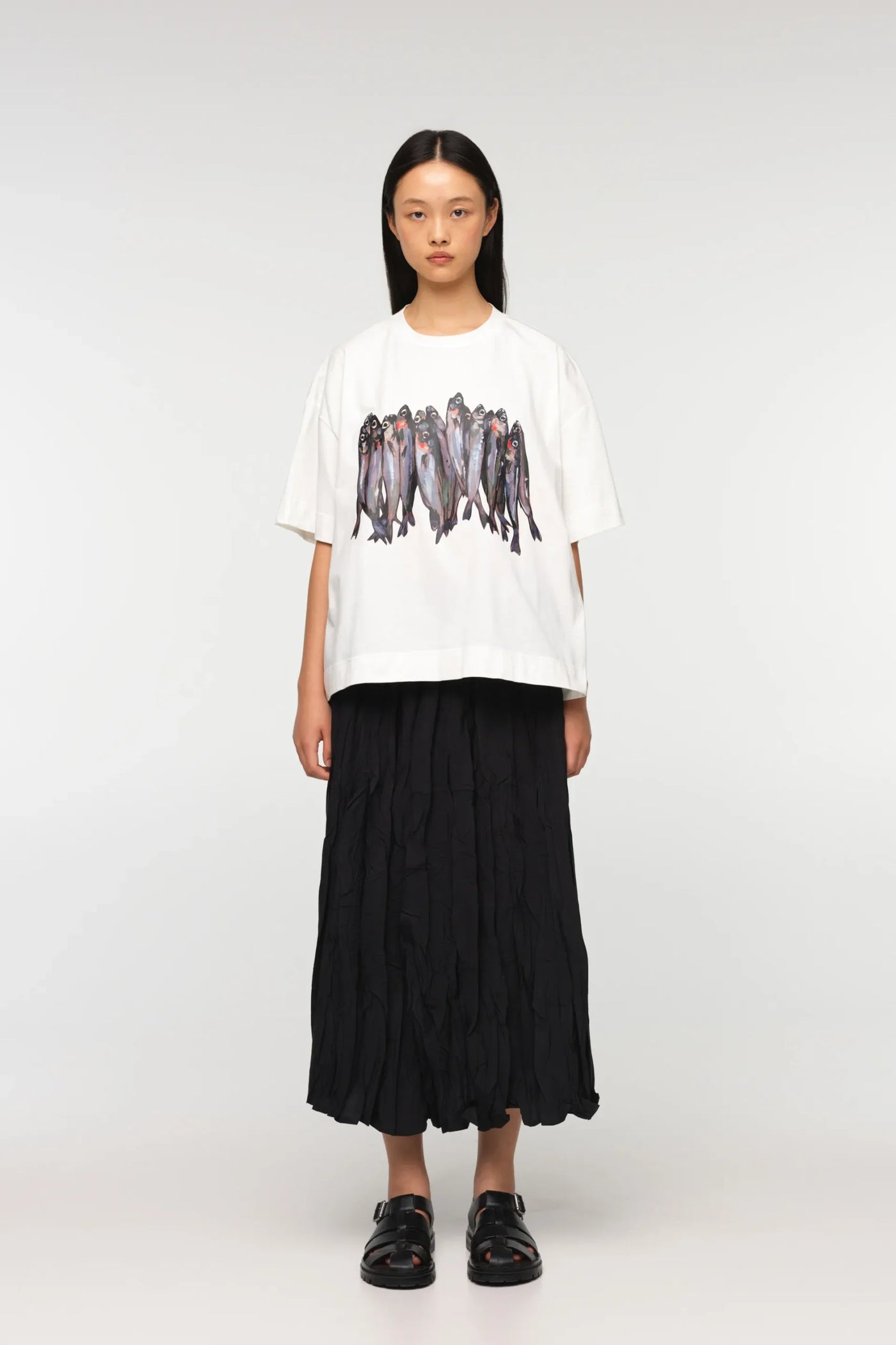 La Vaca Loca - Patroclo Top. Off White