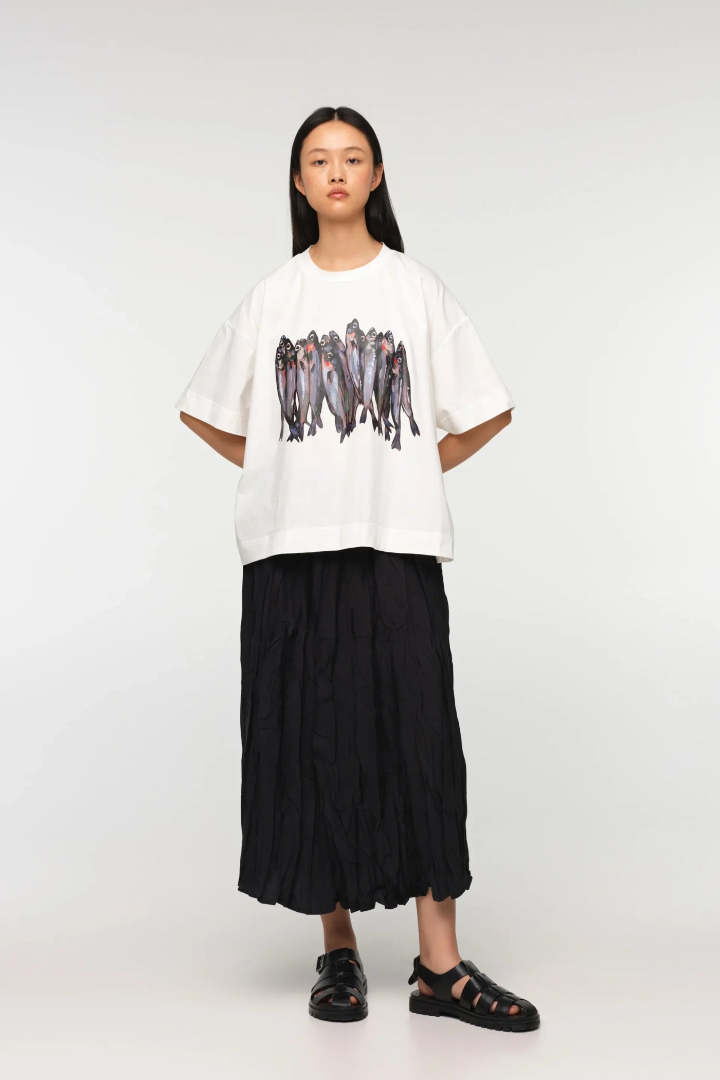 La Vaca Loca - Patroclo Top. Off White