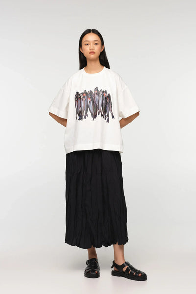 La Vaca Loca - Patroclo Top. Off White