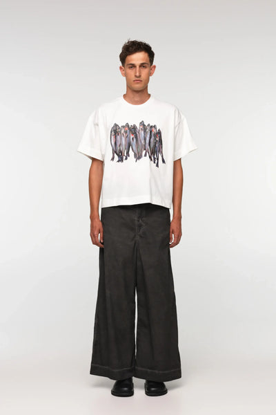 La Vaca Loca - Patroclo Top. Off White