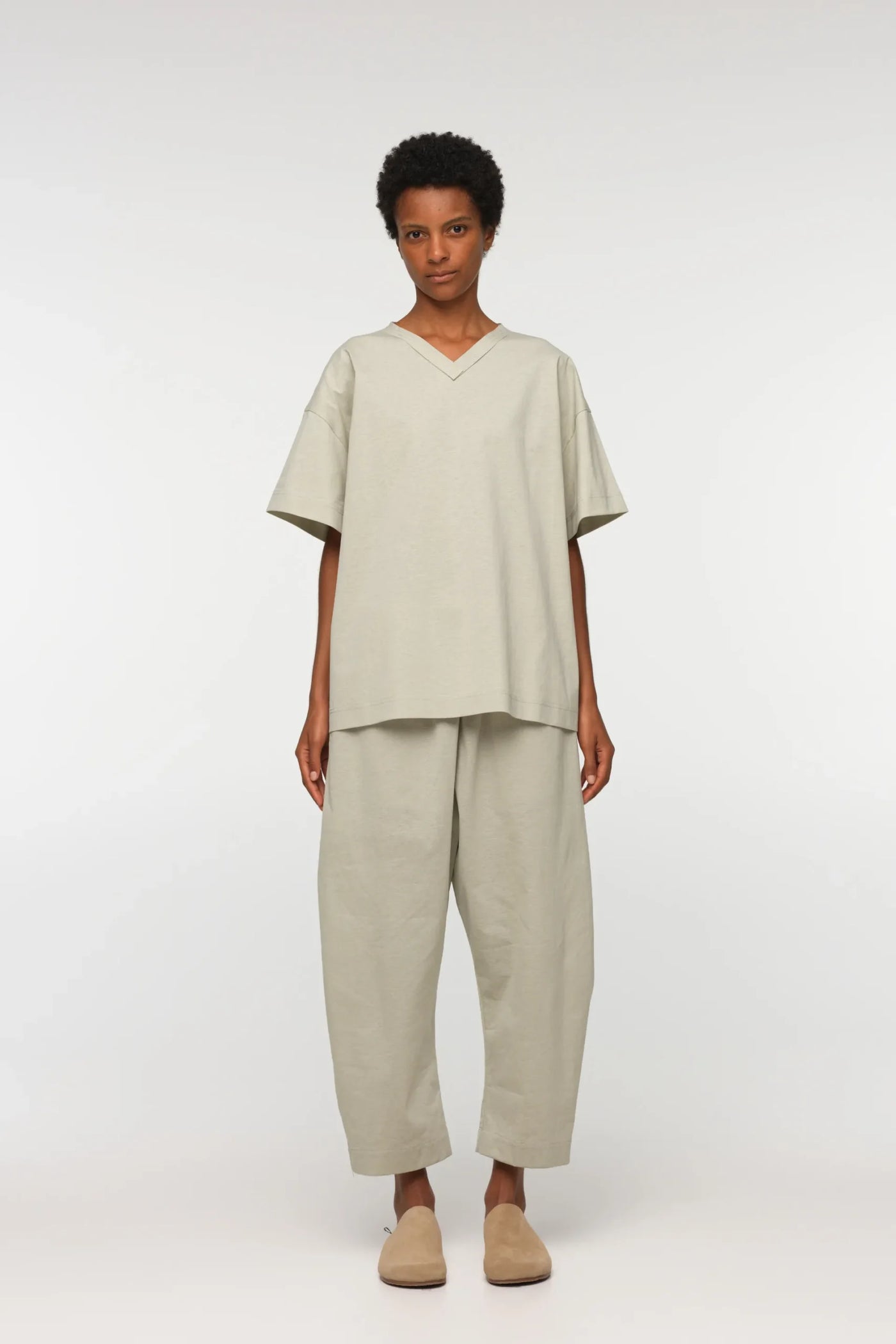 La Vaca Loca - Ojo Trousers. Mineral Green