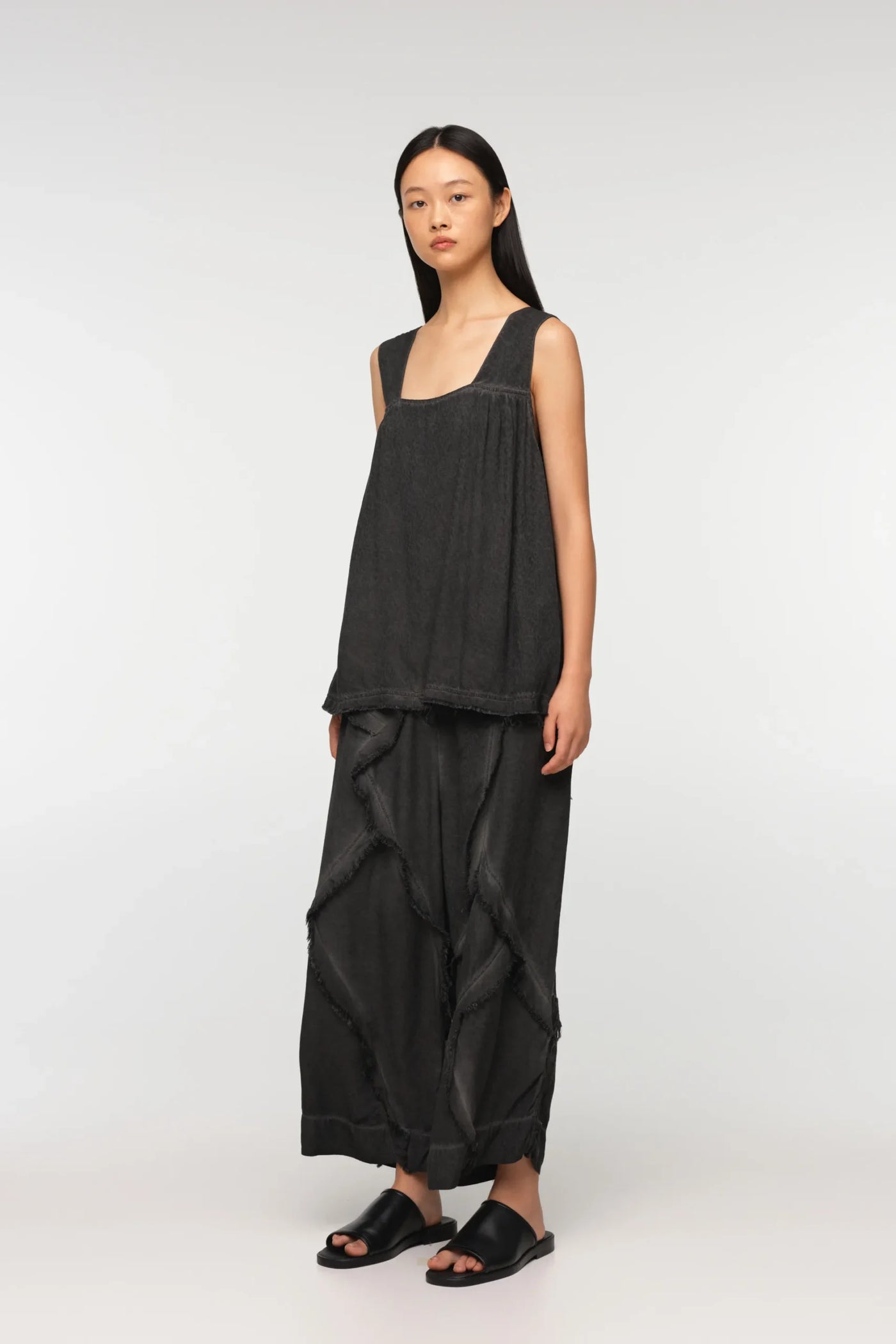 La Vaca Loca - Saria Trousers. Cold Black