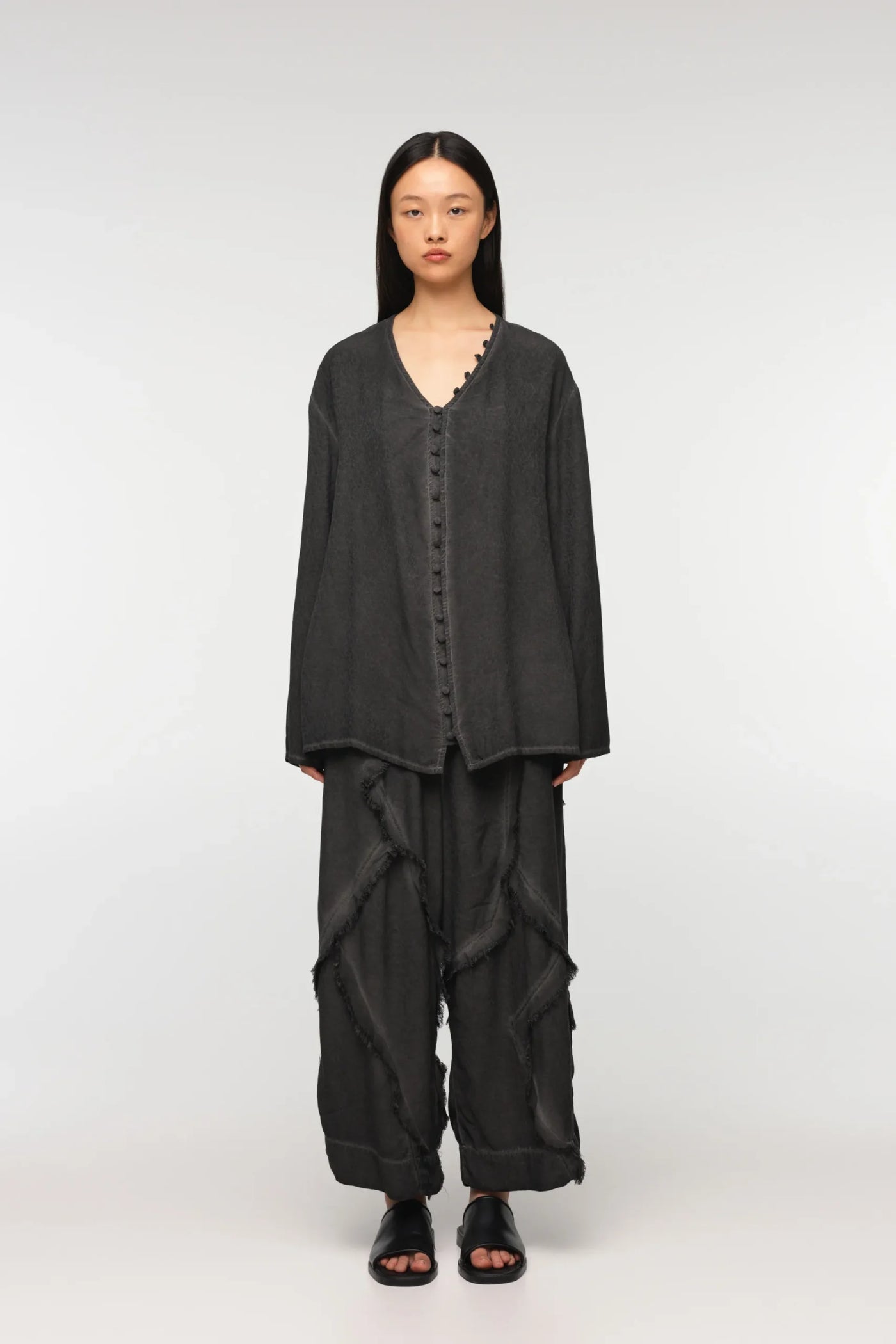 La Vaca Loca - Saria Trousers. Cold Black