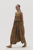 La Vaca Loca - Contigo Dress 1951. Brown Sugar.