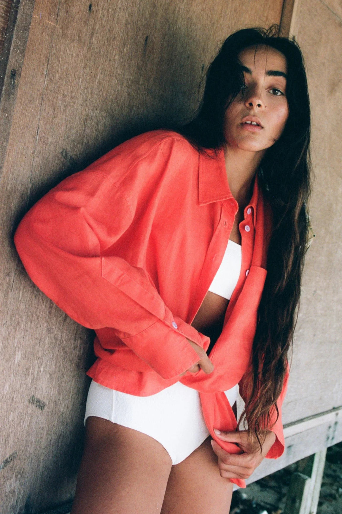 Lilly Pilly - Kirra Shirt. Spritz.