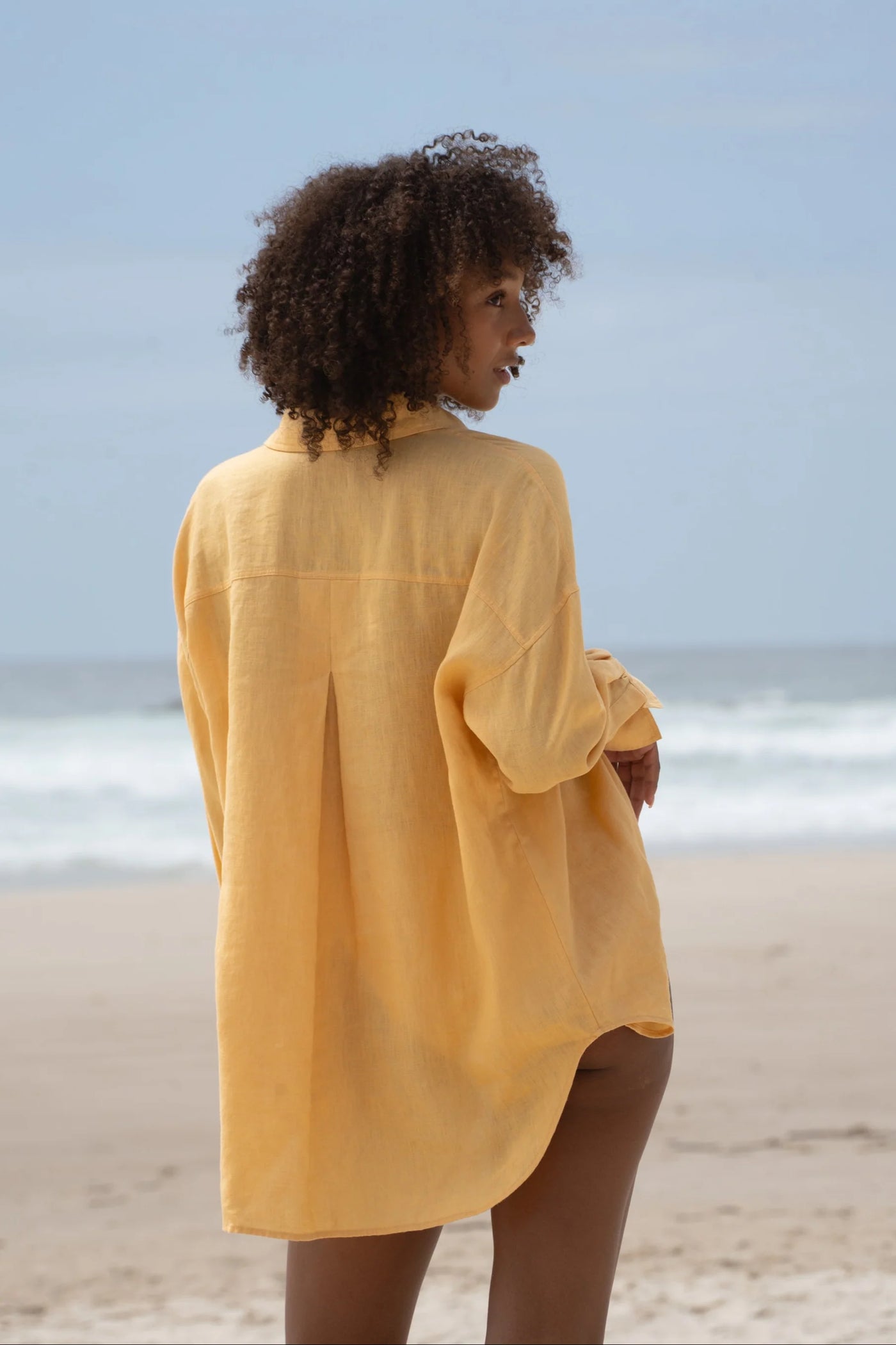 Lilly Pilly - Kirra Shirt. Butter.