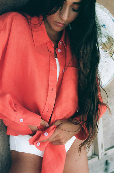 Lilly Pilly - Kirra Shirt. Spritz.