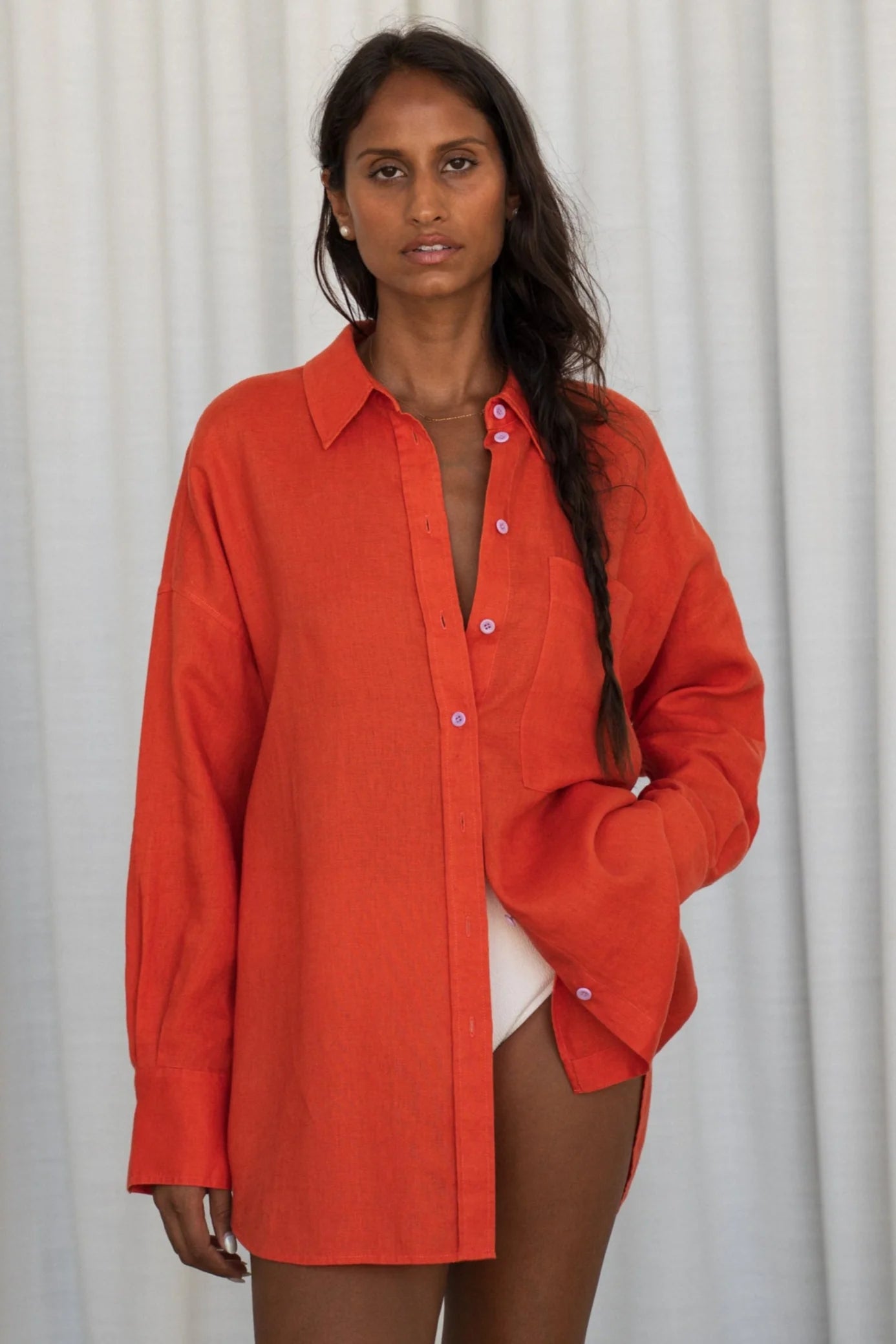 Lilly Pilly - Kirra Shirt. Spritz.