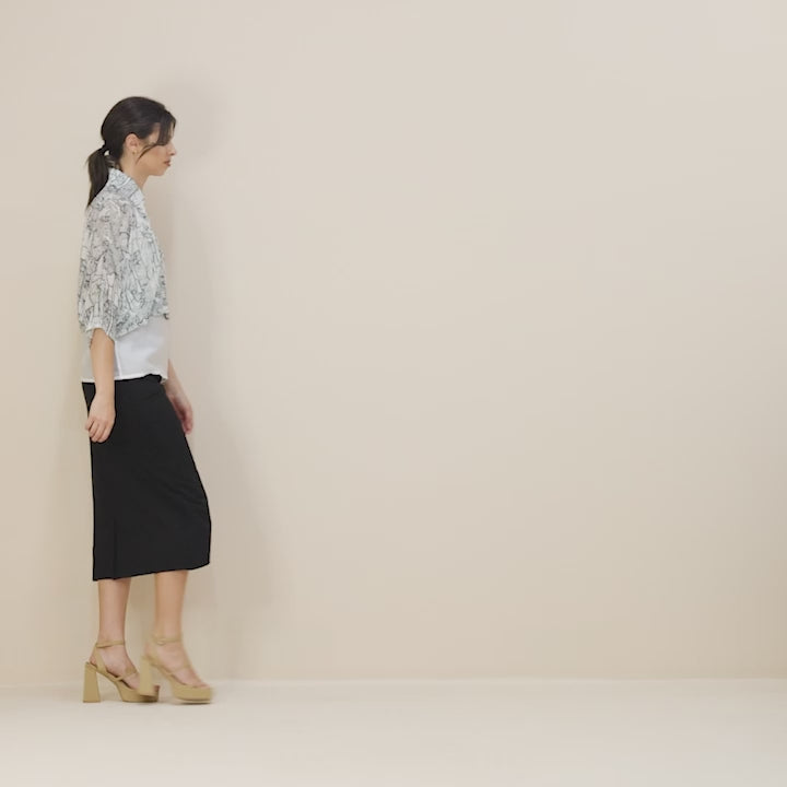 Megan Salmon - BITP Short Box Shirt. Barefoot In The Park.