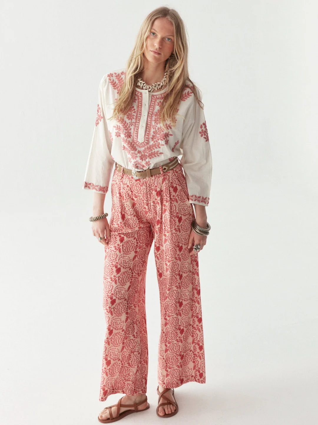 Maison Hotel - Shyla Blouse. Azzuro.