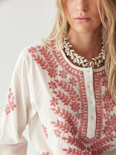 Maison Hotel - Shyla Blouse. Azzuro.
