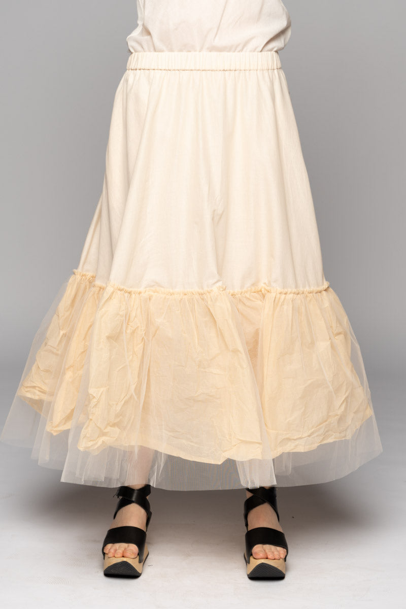 Dogstar - Sorrel Tulle Skirt. Natural.