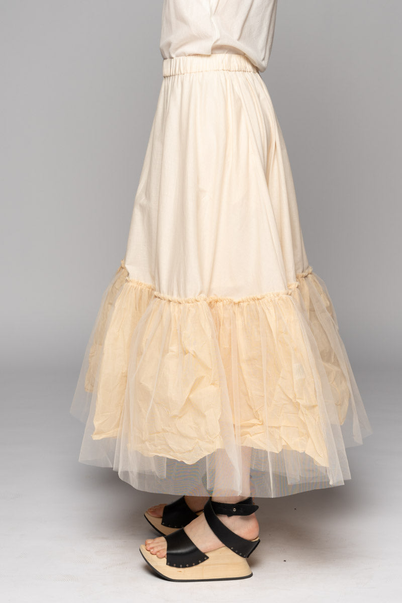 Dogstar - Sorrel Tulle Skirt. Natural.
