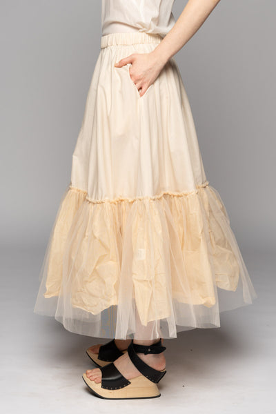 Dogstar - Sorrel Tulle Skirt. Natural.