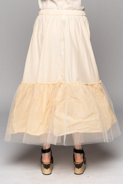 Dogstar - Sorrel Tulle Skirt. Natural.