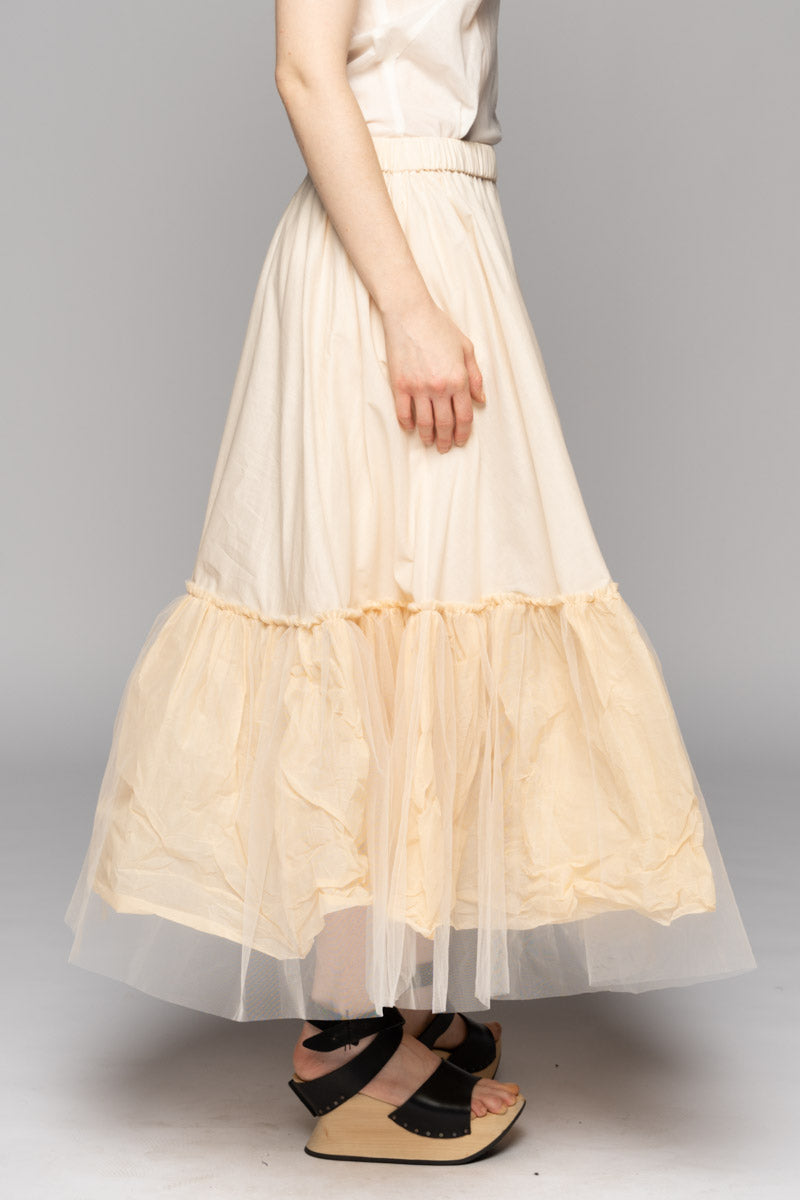 Dogstar - Sorrel Tulle Skirt. Natural.