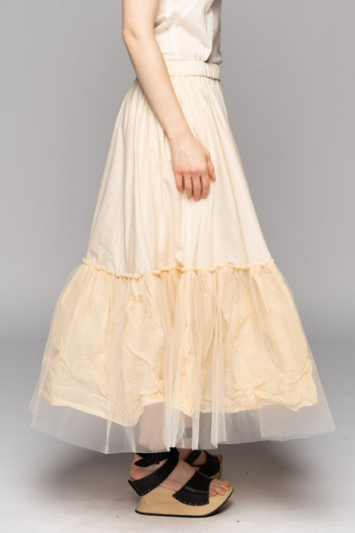 Dogstar - Sorrel Tulle Skirt. Natural.