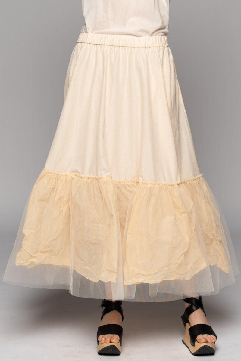 Dogstar - Sorrel Tulle Skirt. Natural.