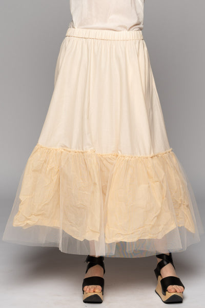 Dogstar - Sorrel Tulle Skirt. Natural.