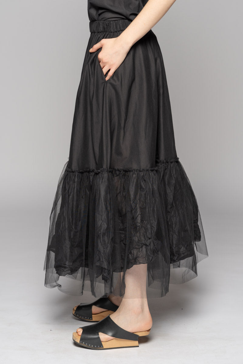 Dogstar - Sorrel Tulle Skirt. Black.