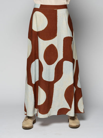 Dogstar - Kakure Maxi Skirt. Copper.