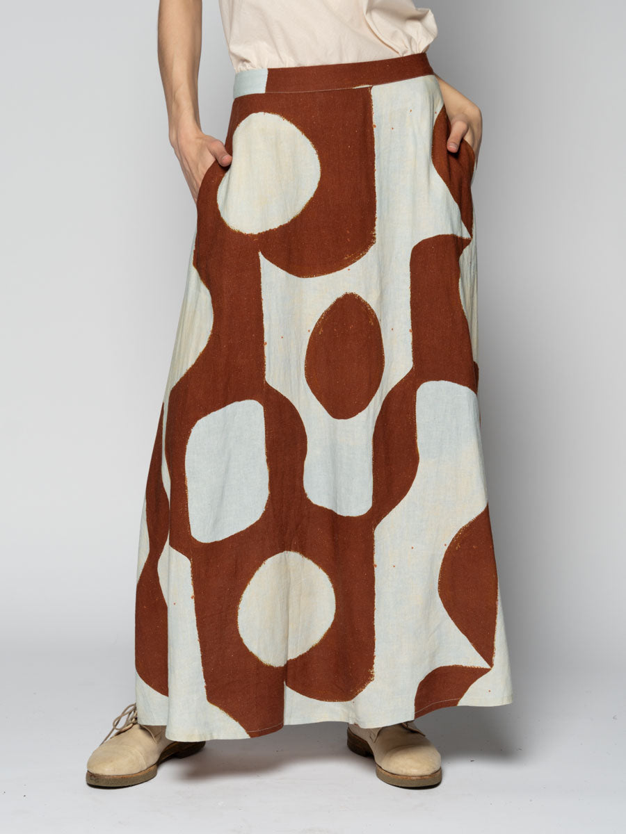 Dogstar - Kakure Maxi Skirt. Copper.