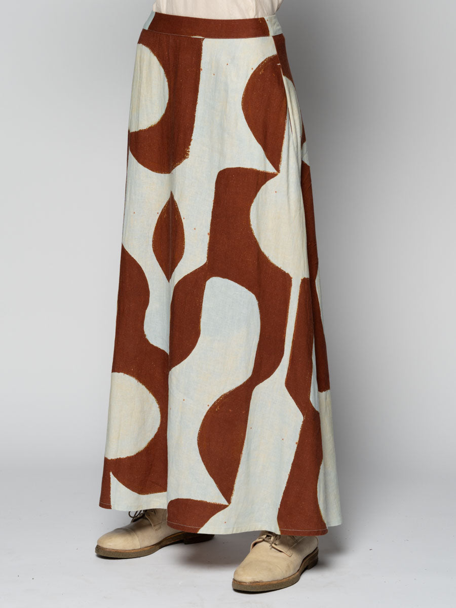 Dogstar - Kakure Maxi Skirt. Copper.